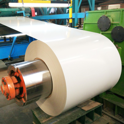 PPGI White Prepainted Galvanized Steel Coil Cream Color RAL 9010 9003 9016 0.5MM
