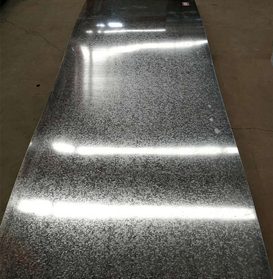 Z80 Galvanized Steel Sheet A36 Plate 1500mm Big Spangle