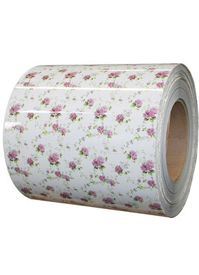 3D Surface Hot Dipped Prepainted Galvanized Steel Coil Flower Painted PPGL